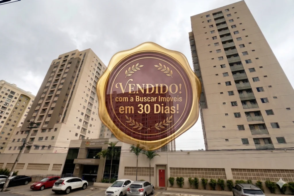Apartamento decorado no Residencial Viver Melhor Samambaia Sul vendido em 30 dias pela Buscar Imóveis.