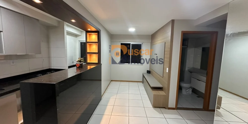 Residencial Viver Melhor 601B cozinha e sala